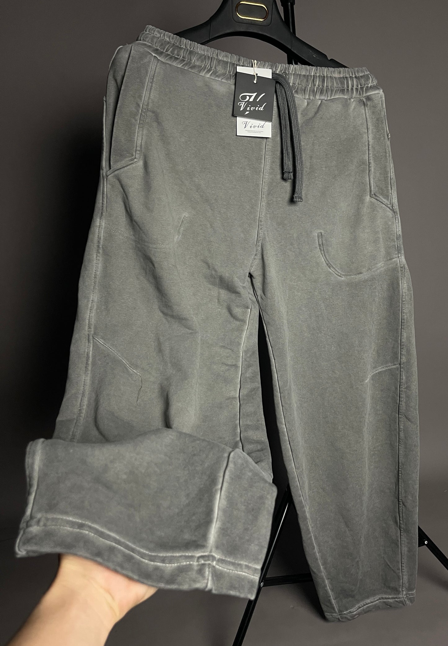 washed Supper Baggy Pants