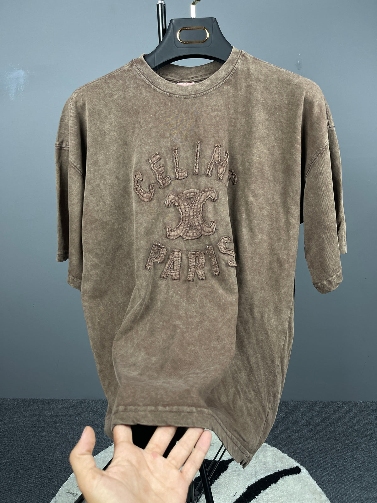 Washed Oversized T-shirt CELINE