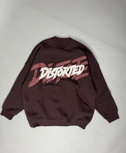 DISORDER OVERSIZED CROPPED SWEATSHIRT