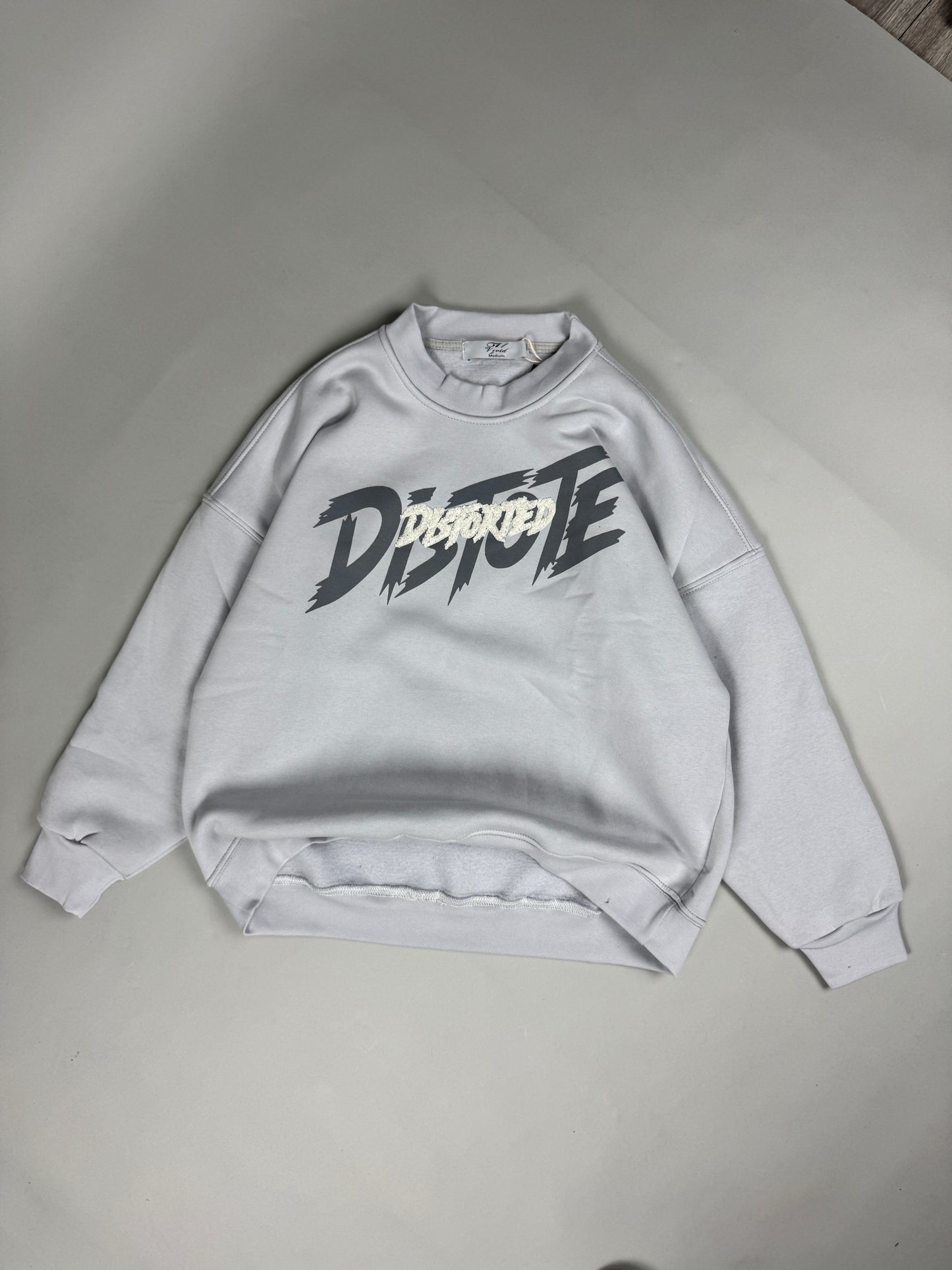 DISORDER OVERSIZED CROPPED SWEATSHIRT