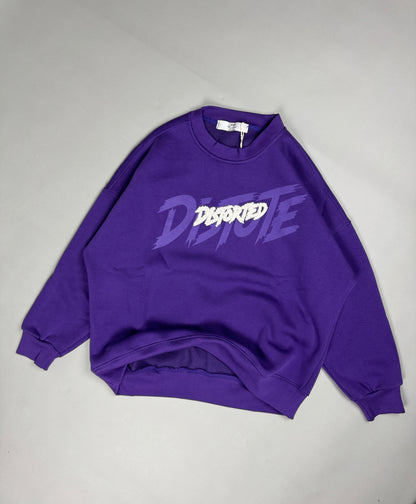 DISORDER OVERSIZED CROPPED SWEATSHIRT