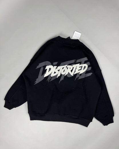 DISORDER OVERSIZED CROPPED SWEATSHIRT