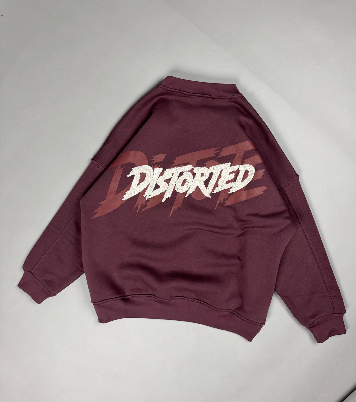 DISORDER OVERSIZED CROPPED SWEATSHIRT