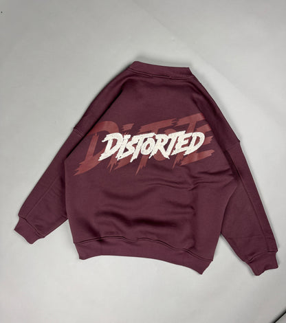 DISORDER OVERSIZED CROPPED SWEATSHIRT